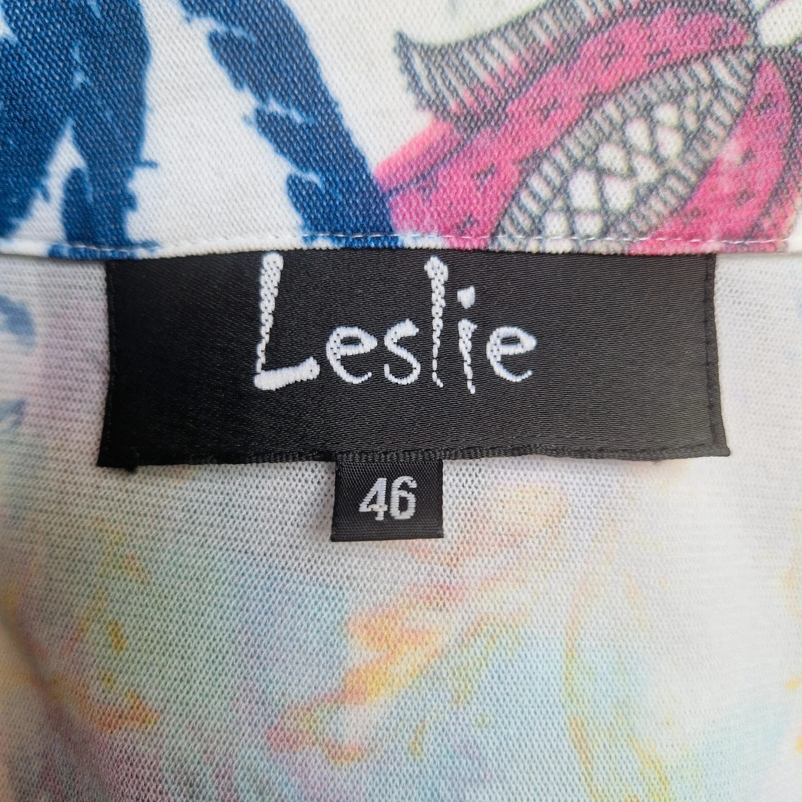 Doorzichtige korte top Leslie Maat 46 – photo 5